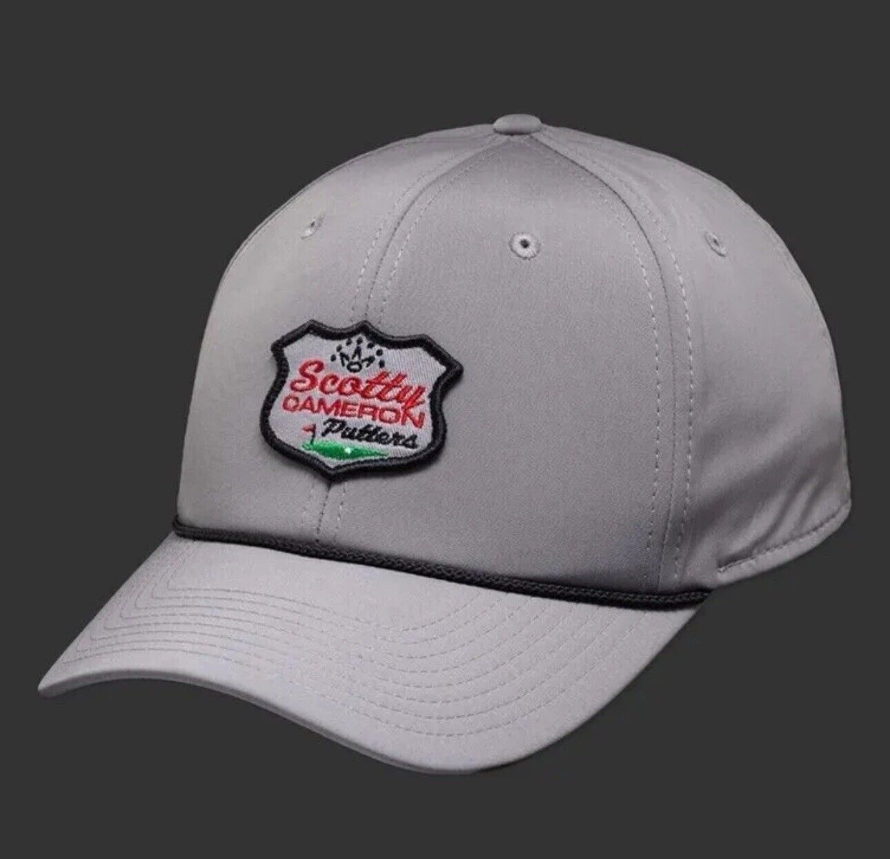 【即納】【対応】スコッティキャメロン SCレトロパッチ ロープキャップ グレー/ブラック SCOTTY CAMERON 2024 SC RETRO PATCH ROPE CAP GRAY/BLACK 104961 10,725円
