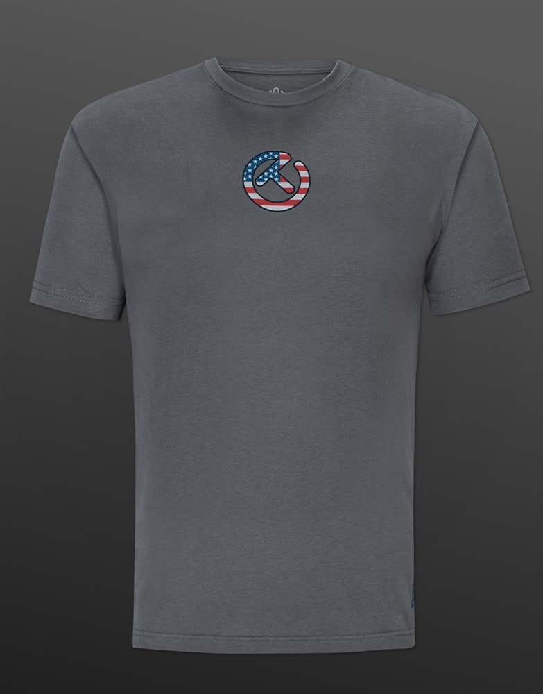 【即納】【対応】スコッティキャメロン スターアンドストライプ サークルＴ T シャツ ヘビーメタル M SCOTTY CAMERON 2025 STAR & STRIPE CIRCLE T T-SHIRT HEAVY METAL MEDIUM SC080072