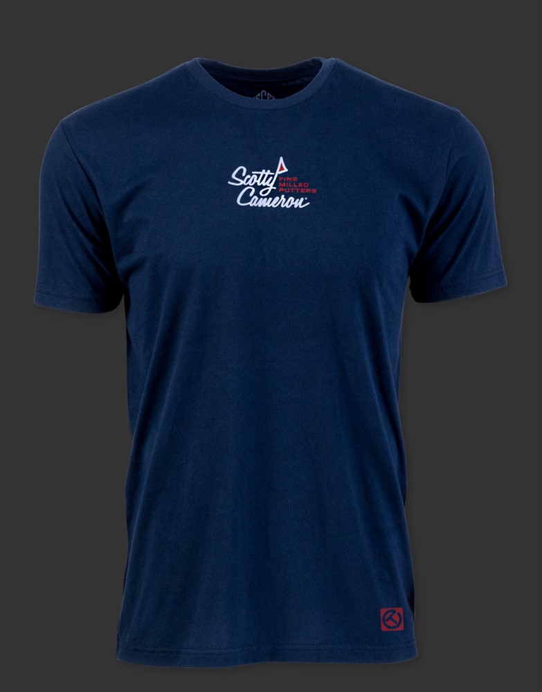 【即納】【対応】スコッティキャメロン ブリティシュオープン ボックスピンフラッグ Tシャツ ネービー M SCOTTY CAMERON BRITISH OPEN BOX PIN FLAG T SHIRTS MIDNIGHT NAVY MEDIUM 080002