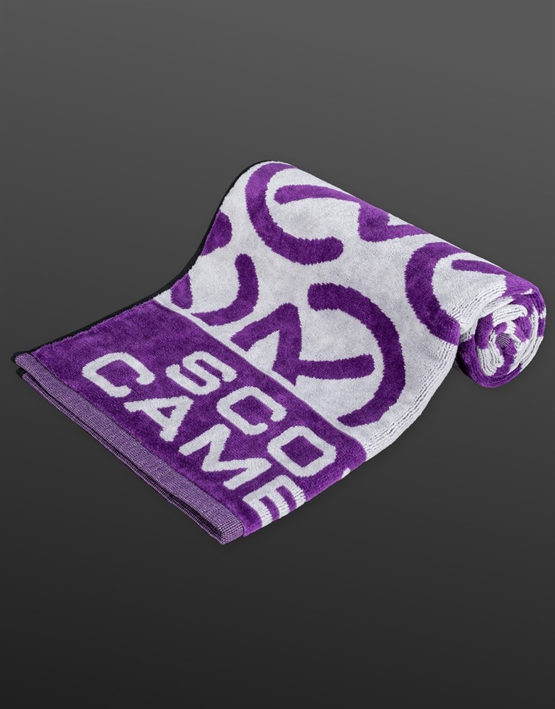 【即納】【対応】スコッティキャメロン ダンシングサークルＴ タオル パープル SCOTTY CAMERON 2025 PURPLE DANCING CIRCLE T TOWEL SC100015