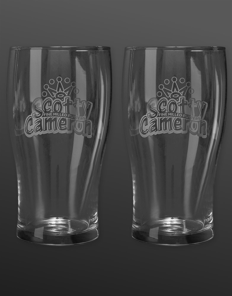 【即納】【対応】スコッティキャメロン スコッティズ パブグラス セット/２ SCOTTY CAMERON 2025 SCOTTY'S PUB GLASS SET/2 SC090004