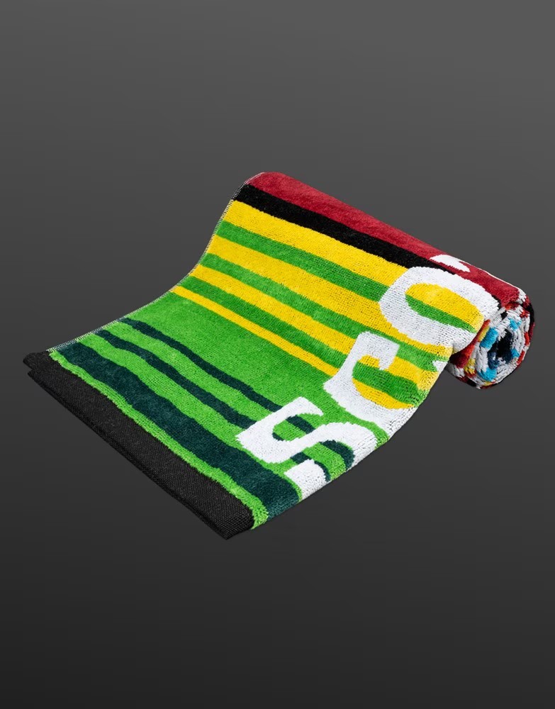 【即納】【対応】スコッティキャメロン セラーペ ゴルフタオル グリーン/レッド/ブルー SCOTTY CAMERON 2026 SERAPE GOLF TOWEL GREEN/RED/BLUE SC100026|パターアイランド