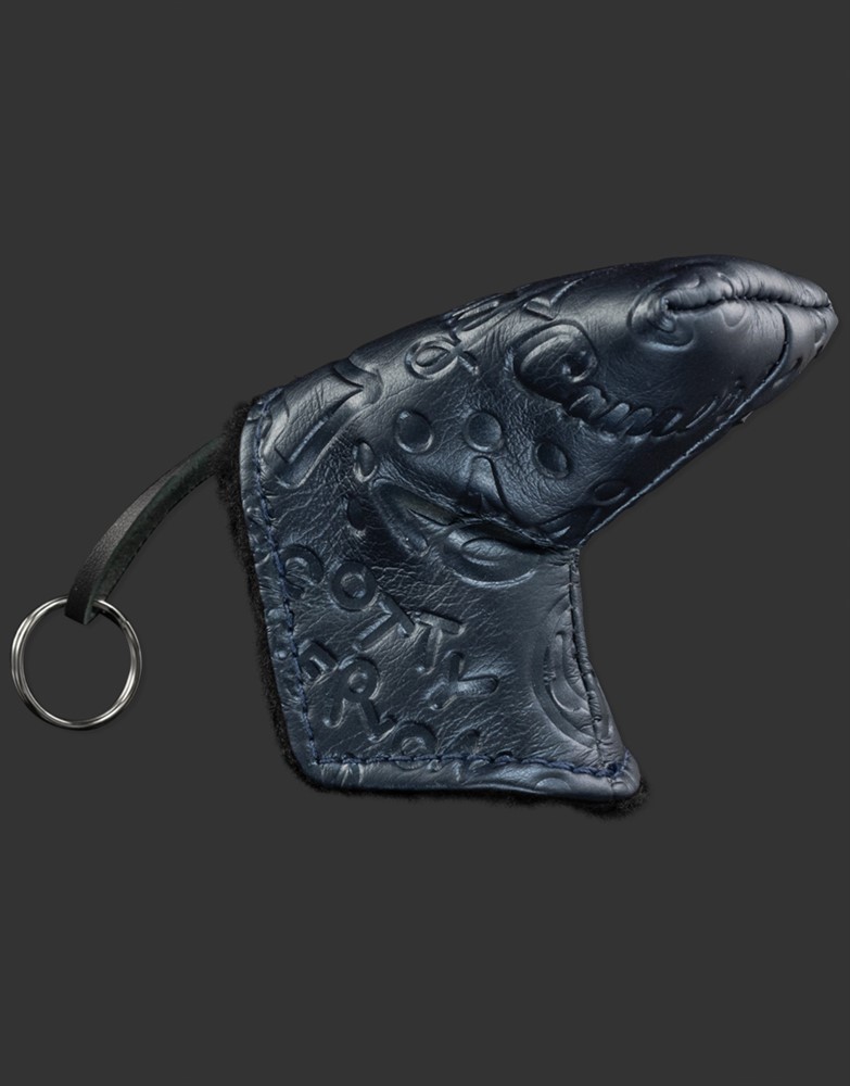 【即納】【対応】スコッティキャメロン ミニヘッドカバー キーホルダー ミッドナイト SCOTTY CAMERON 2023 MIINI HEADCOVER KEY FOB MIDNIGHT 105128｜パターアイランド