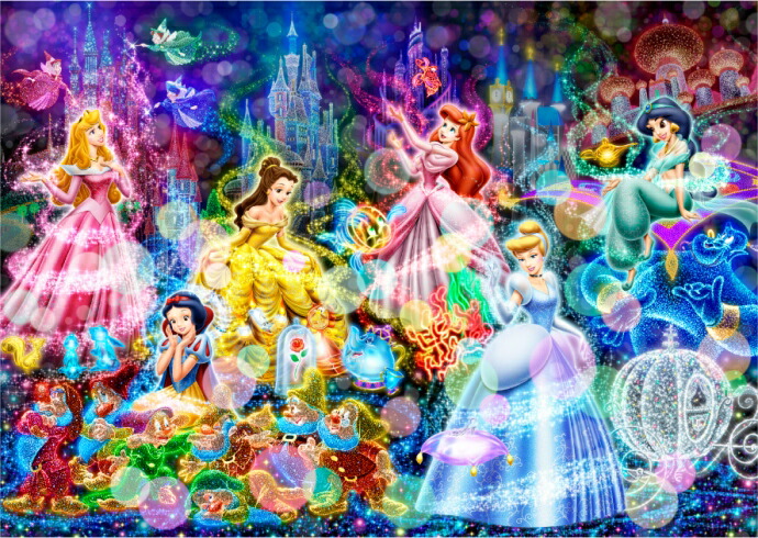 楽天市場】ジグソーパズル 1000ピース Herbarium / Disney Princess