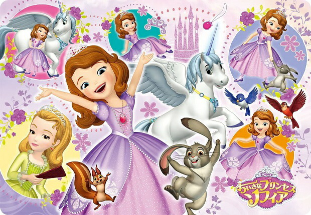 60ピース ちいさなプリンセスソフィア ソフィアとあたらしいおともだち チャイルドパズル Dc 60 135 テンヨー 梱80cm T102 1年保証