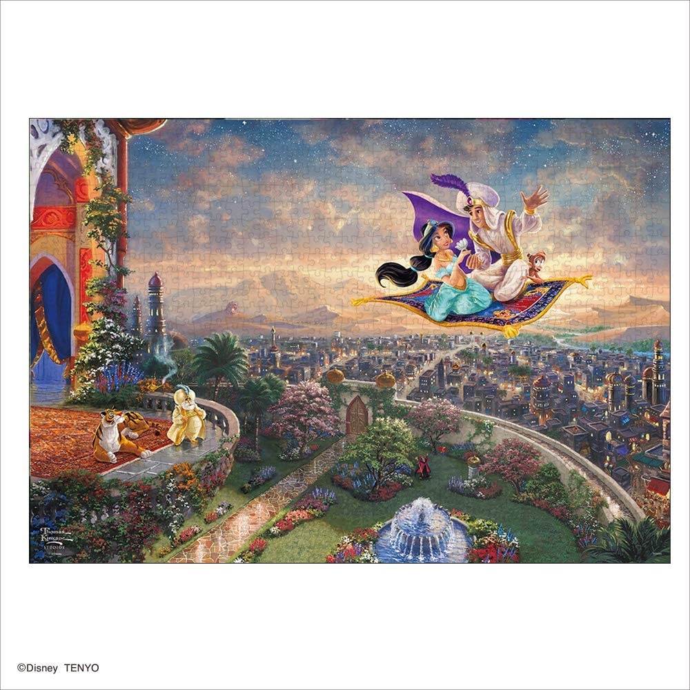 楽天市場】ジグソーパズル 1000ピース ディズニー アラジン Aladdin