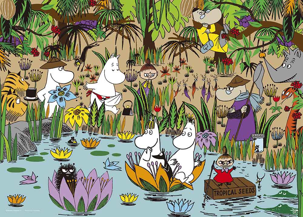 ジグソーパズル MOOMIN 家をたてよう 1000ピース (50x75cm) FapXIjUsc1, パズル - mahabodhihyd.org