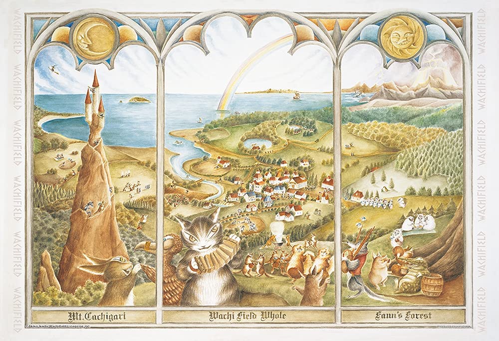 楽天市場】500ピース ジグソーパズル WACHIFIELD ダヤンとわちふぃーる