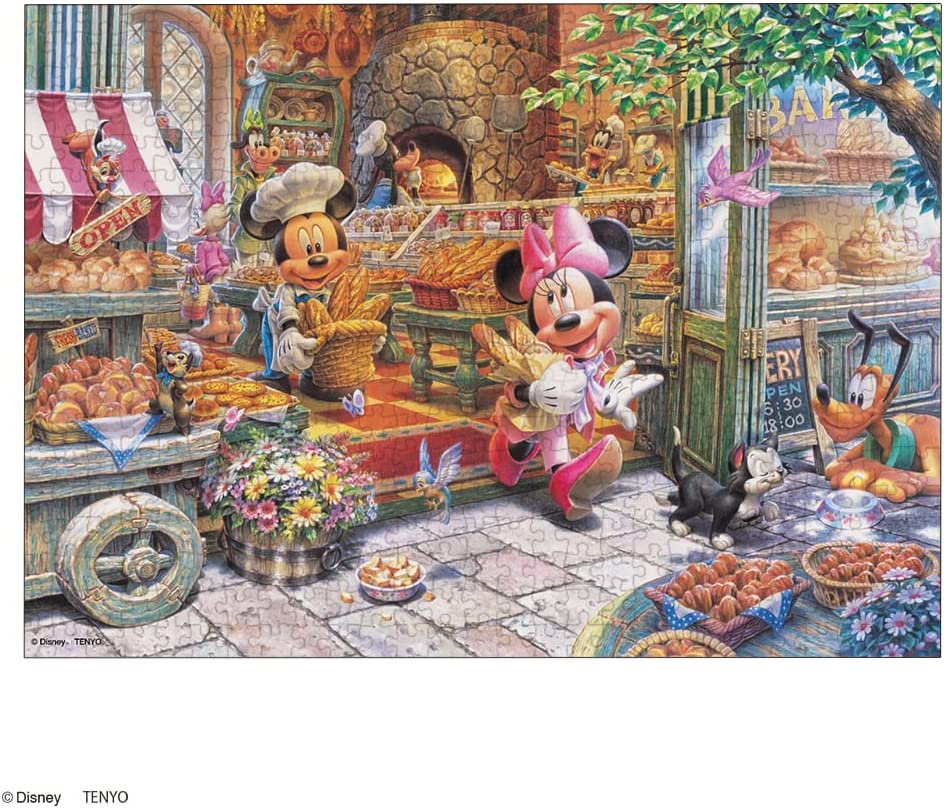 楽天市場】ジグソーパズル ミッキーのベーカリーショップ