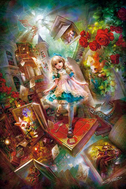 楽天市場】ジグソーパズル 1000ピース SHU アリス コレクション