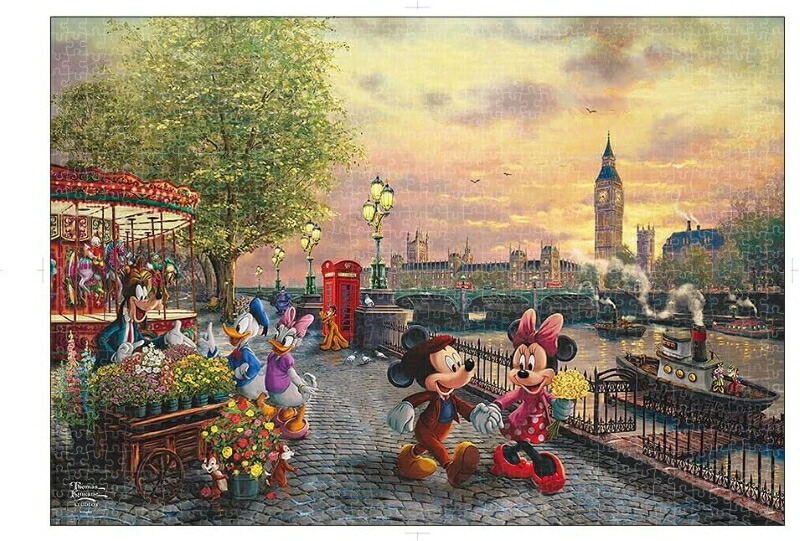 楽天市場】ジグソーパズル TEN-D1000-861 Mickey's Colorful