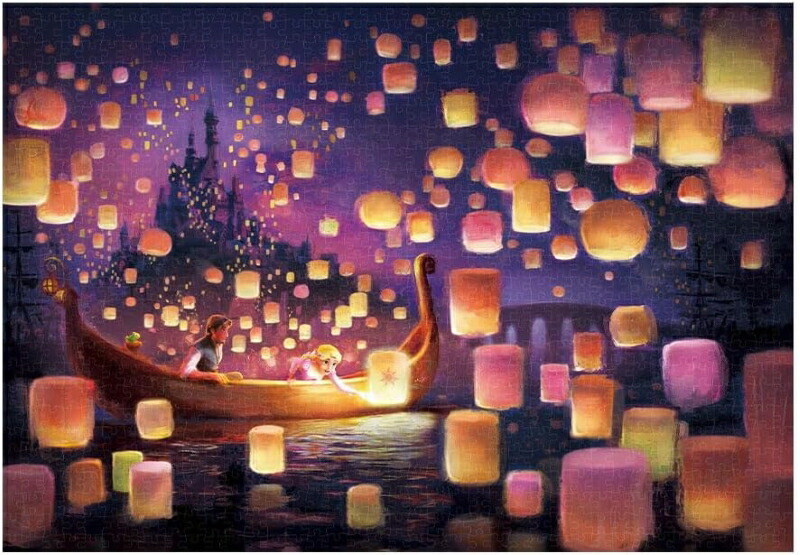 ディズニーパズル　1000ピース TANGLED 塔の上のラプンツェル Amazon | 1000ピース ジグソーパズル 塔の上のラプンツェル