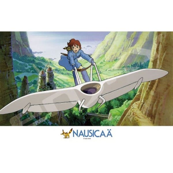 楽天市場】500ピースジグソーパズル 風の谷のナウシカ 王蟲とナウシカ