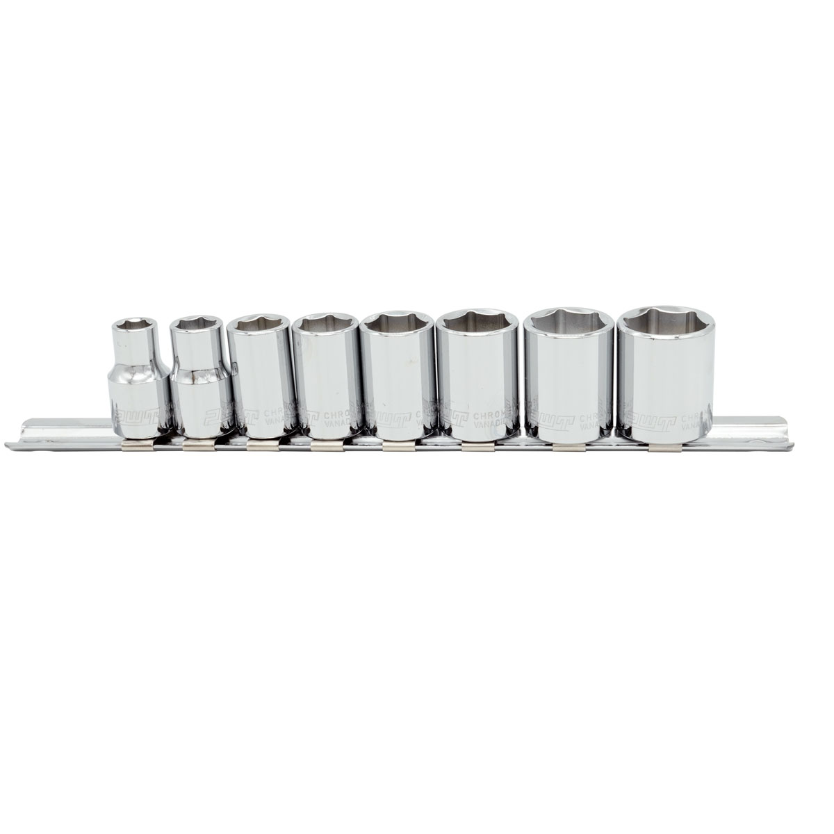楽天市場 Pwt 3 8インチ 9 5mm インチソケットセット 5 16 3 8 7 16 1 2 9 16 5 8 11 16 3 4 Iss38saeset Pwt