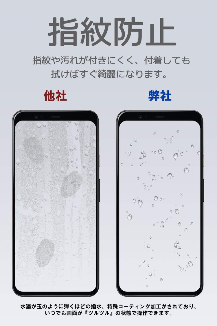楽天市場 最大15 Offクーポン配布中 Google Pixel 4 ブルーライトカット ガラスフィルム 貼付け失敗時 無料再送 硬度9h 高 透過 指紋防止 気泡防止 強化ガラス 液晶保護フィルム Bellemond Pixel 4 Gbl 554 Emi Direct