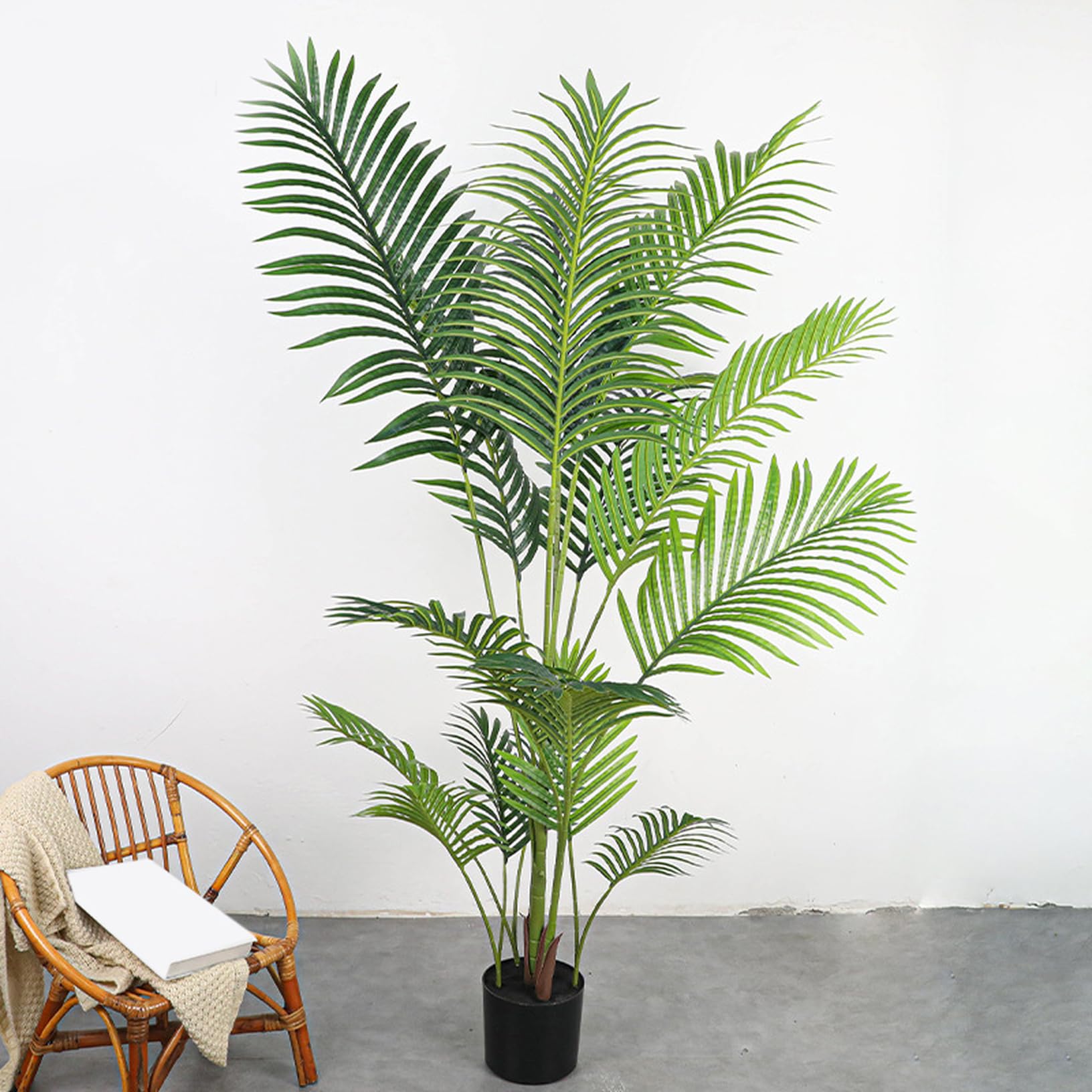 人工観葉植物 アレカヤシ フェイクグリーン 120/140/160/180/200cm 開運 大型 おしゃれ 造花 インテリア 屋内飾り リビング 庭 玄関 オフィス ホーム ホテル 世話いらず 水やり不要 虫害の心配なし 新築 引っ越し祝い 母の日 父の日 プレゼント ギフト 贈り物 送料無料｜ぴょんぴょんショップ