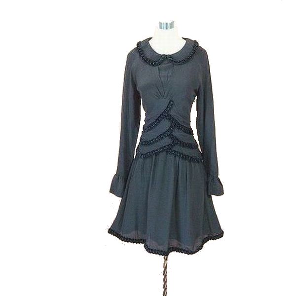 ランキングや新製品 激安 ウエストのデザインが素敵なふわふわレースお嬢様系フレアワンピース ラスト１点 シルク Spmau Ac In