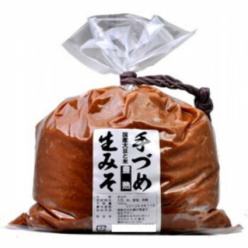 丸正醸造 手づめ生味噌　豊熟　1kg×10袋