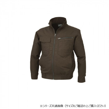 ジーベック(XEBEC) XE98002 空調服C100ヘリンボンブルゾン アーミーグリーン LL