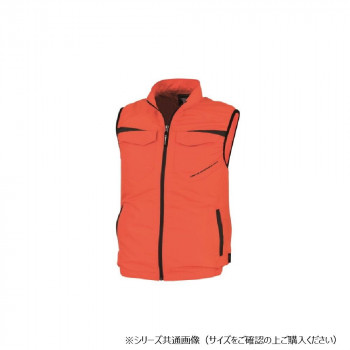 ジーベック(XEBEC) XE98011 空調服ベスト オレンジ M