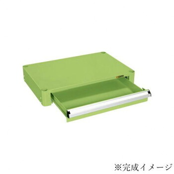 サカエ CSパールワゴン用キャビネット グリーン CSP-64C|QUOLI