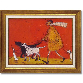 ユーパワー Sam Toft サム トフト アートフレーム 「ウォーキーズ」 ST-08005
