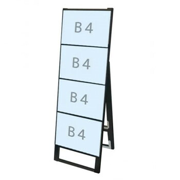 TOKISEI 常磐精工 ブラックカードケーススタンド看板 B4横4片面 BCCSK-B4Y4K｜QUOLI