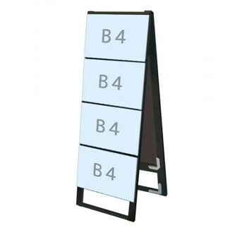 TOKISEI 常磐精工 ブラックカードケーススタンド看板 B4横8両面 BCCSK-B4Y8R|QUOLI
