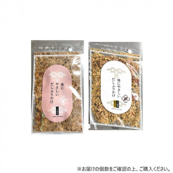 体にやさしいだしふりかけ うめ風味・みそ風味納豆入り ×各5袋