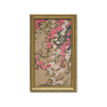 アートフレーム 伊藤 若冲「薔薇小禽図」 JI-07506