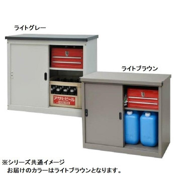 組み立て式　小型物置　AD-0983　ライトブラウン