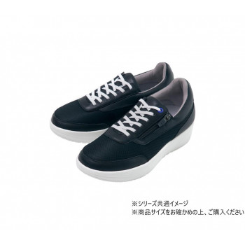 blu ブリュー コンフォートシューズ アネモネ 男女兼用 26.5cm ブラック 486626 W2574