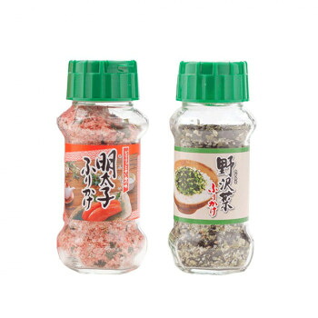 みなり 明太子ふりかけ 85g・野沢菜ふりかけ 90g 各15個セット|QUOLI