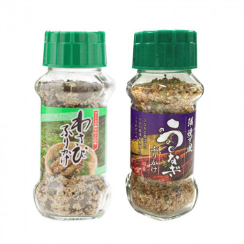 みなり わさびふりかけ 85g・国産うなぎふりかけ 75g 各15個セット|QUOLI