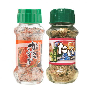 みなり かにふりかけ 85g・たいふりかけ 85g 各15個セット|QUOLI