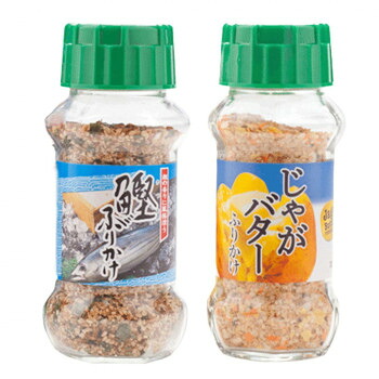 みなり 鰹ふりかけ 80g・じゃがバターふりかけ 65g 各15個セット|QUOLI