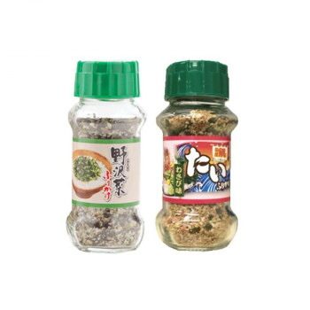 みなり 野沢菜ふりかけ 90g・たいふりかけ 85g 各15個セット|QUOLI