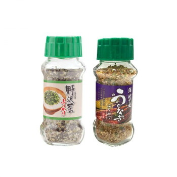 みなり 野沢菜ふりかけ 90g・国産うなぎふりかけ 75g 各15個セット|QUOLI