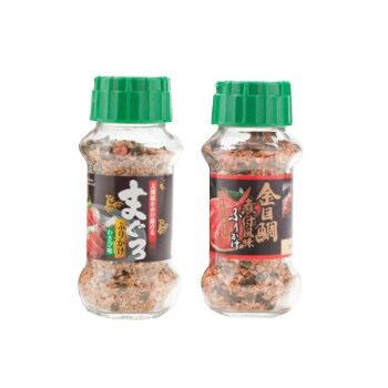 みなり まぐろふりかけ 85g・金目鯛煮付風味ふりかけ 80g 各15個セット|QUOLI