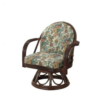 今枝商店　Romantic Rattan　籐ラウンドチェア　回転座椅子　S104B