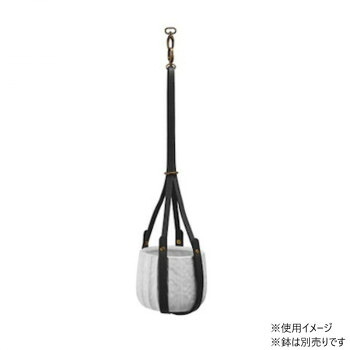 ミュールミル レザーハンギングロープ 黒 S 4セット ML-001SBk