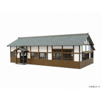 みにちゅあーとキット 情景シリーズ S\u003d1/87・80 駅舎-4 MK05-27