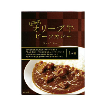 73221 オリーブ牛ビーフカレー 180g ×40セット|QUOLI