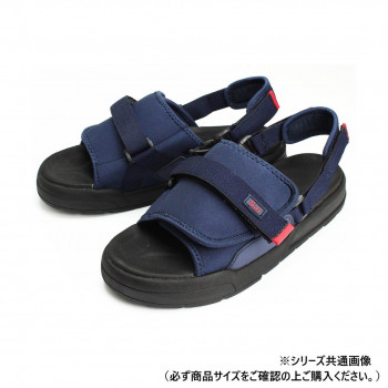 マリアンヌ製靴 ジャストフィットサンダルWG510 ネイビー S WG510