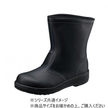 シモン 安全靴 7544黒 24cm 1128820