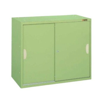 サカエ 工具管理ユニットSK型 引き違い扉タイプ 900&times;450&times;750mm グリーン SK-07SN｜QUOLI