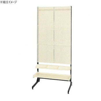 サカエ ラックシステム パンチングパネルタイプ 892×550×2005mm アイボリー PLS-3PRTD|QUOLI