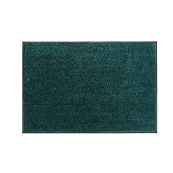 (クリーンテックス) 玄関マット Horse Stripe Green Black 90x180 cm