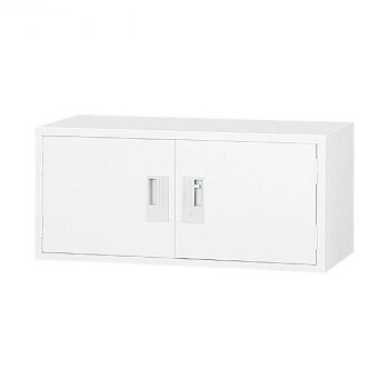 豊國工業 31型両開き A4上置き書庫 A4-31H CN-85色(ホワイトグレー)|QUOLI