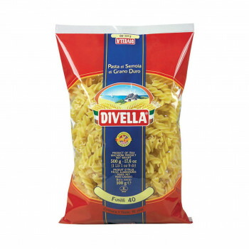 DIVELLA ディヴェッラ パスタ ♯40 フジッリ 500g×24個 606-146